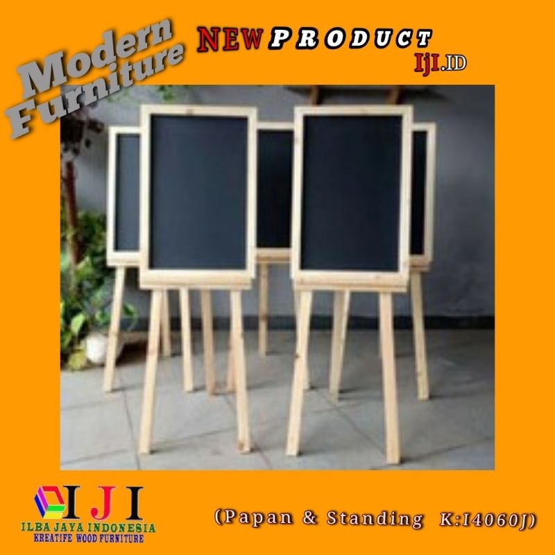 

Papan tulis KAPUR 40 x 60.cm+ standing 100.cm