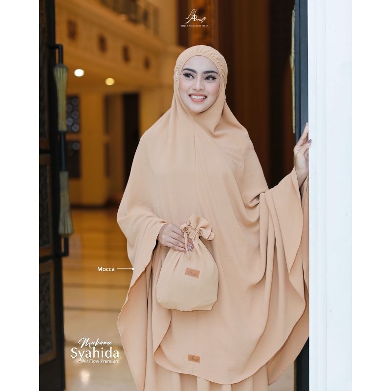 Mukena syahida, Mukena potongan 2023 Arrafi Tieza shop