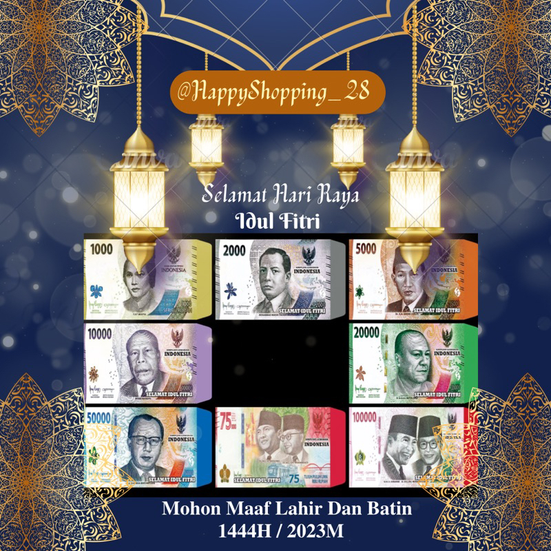 

[LEBARAN] Amplop Lebaran 2025 Model Uang A (isi 10 pcs)