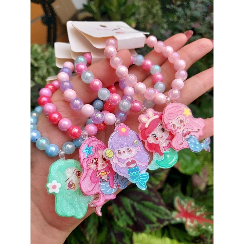 [ULTRATOYS]GELANG ANAK PEREMPUAN  KARAKTER MERMAID