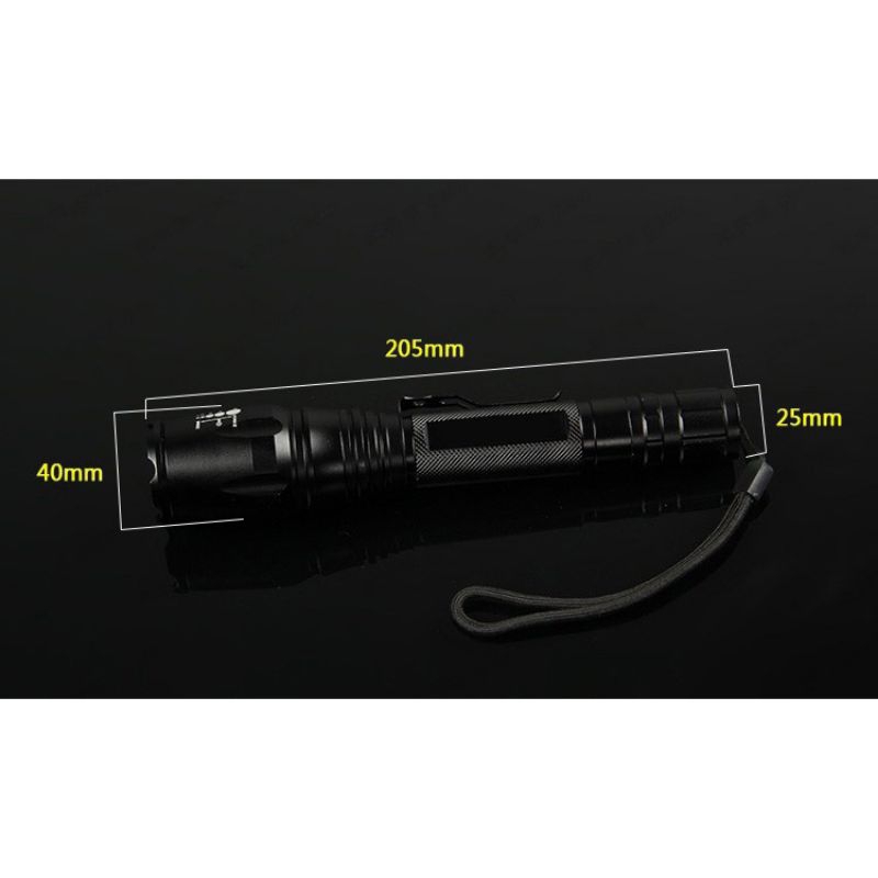 Senter Swat Led Cree XML-T6/X8 TAFFLED 3800 Lumens Senter Led E27 senter super terang Murah