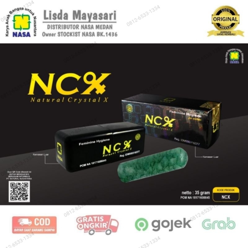 Jual NCX Crystal X Asli 100 Original Cristal X Medan Kristal X