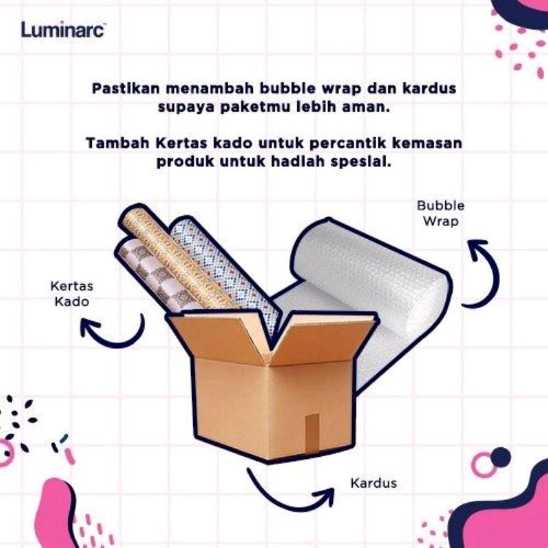 

Extra Bubble Warp + Dus + Kertas Kado