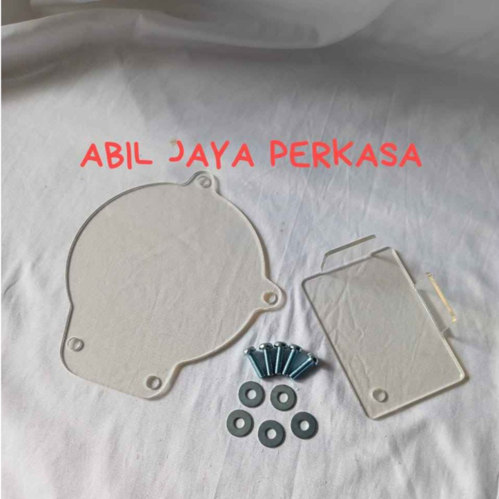 COVER CVT AEROX LAMA AKRILIK TUTUP COVER CVT AEROX LAMA FREE BAUT