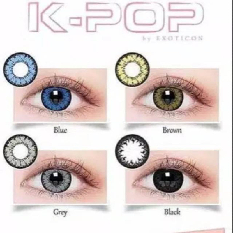 SOFLENS K-POP / SOFLENS K-POP BIG EYES 16MM BY EXOTICON KPOP