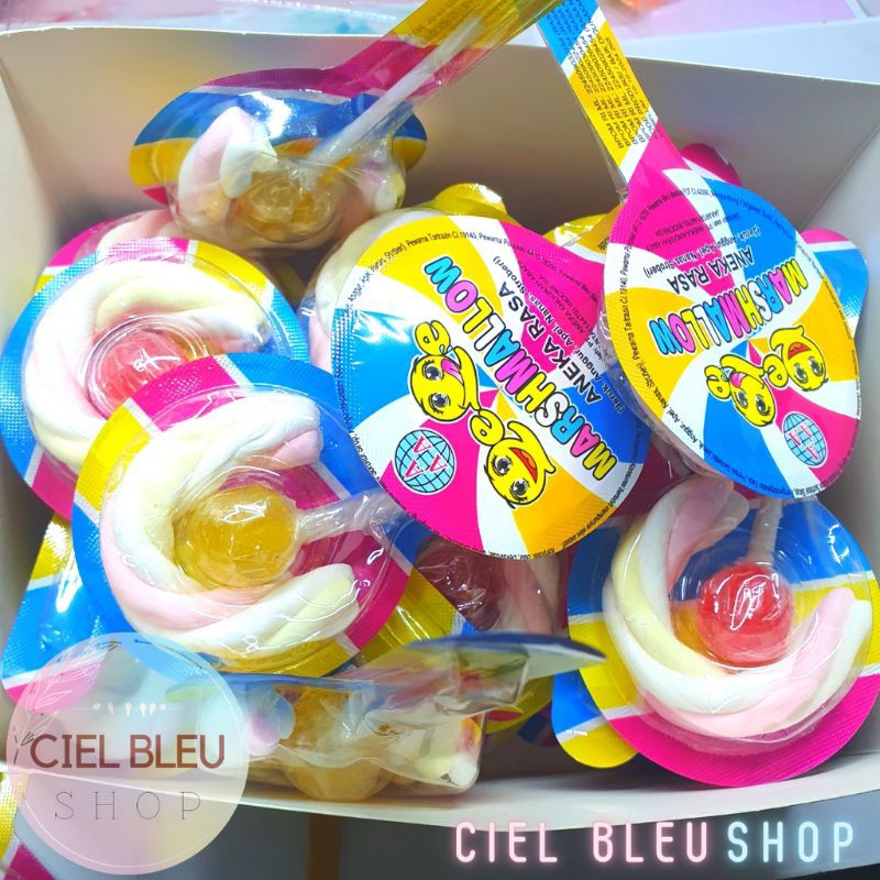 Qeqe marshmallow aneka rasa. Marsmallow 1 pcs