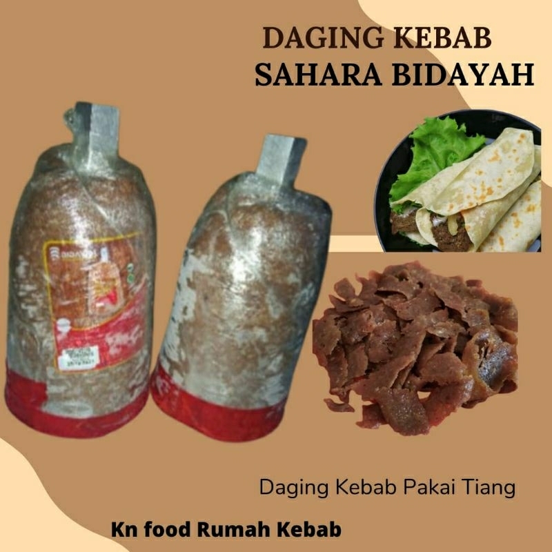 

Daging Kebab Bidayah 2kg plus Tiang sudah termasuk tiang