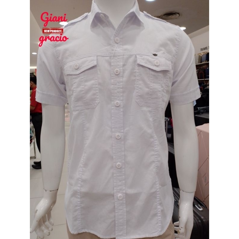 Kemeja Outdoor Giani Gracio Putih 00709