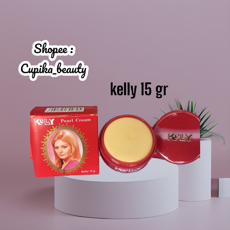 &lt;b&gt;[ 15 gr / besar ] kelly pearls cream bpom // cream kelly bpom // krim kelly 15 gr