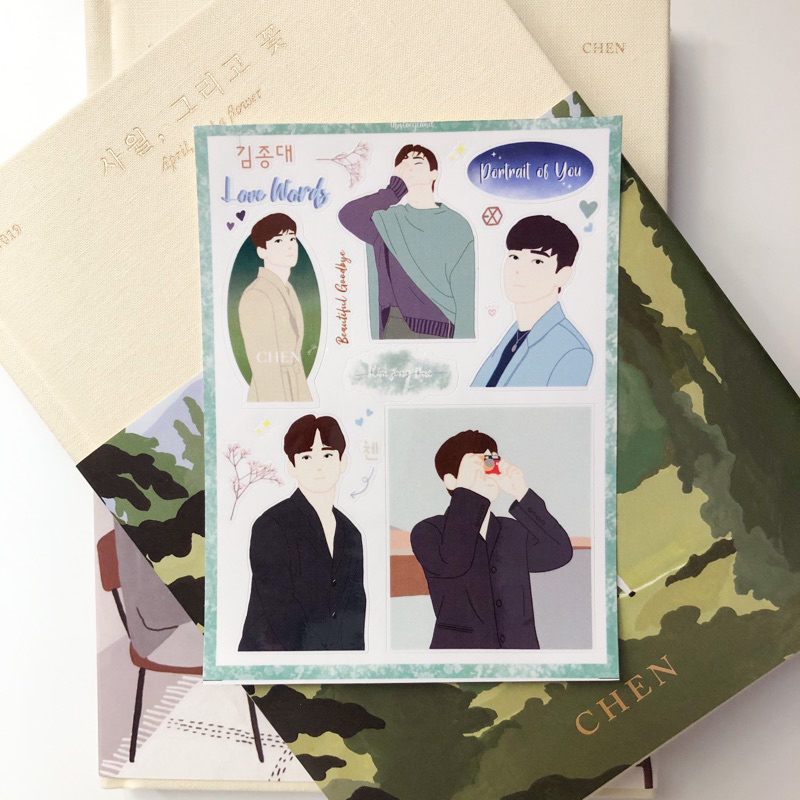 EXO CHEN Stickers