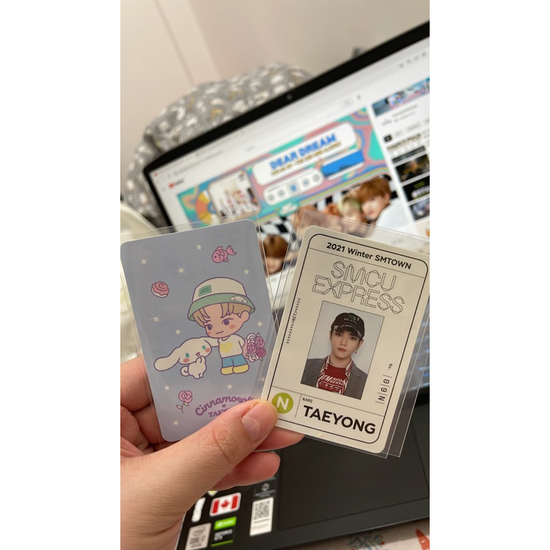 PC NCT Official smcu express passcard taeyong dan sanrio taeyong