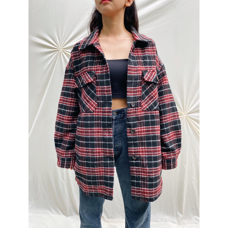 Topten Flannel Shirt/kemeja flanel
