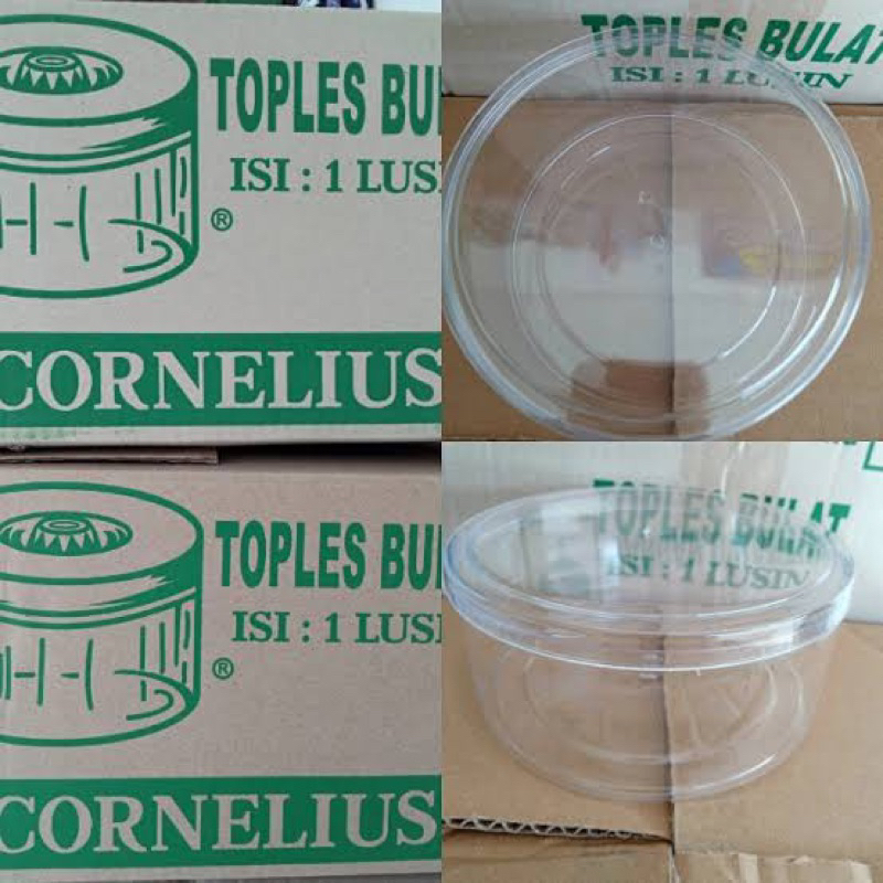 Toples nastar/ toples kue lebaran/ toples 500 gram cornelius