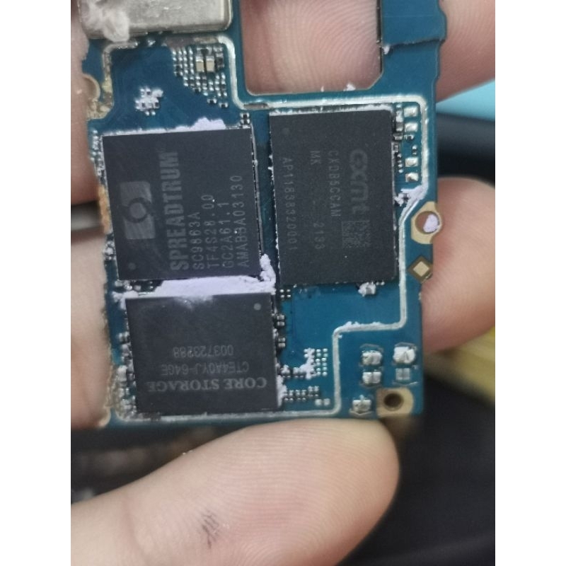 IC RAM CXDB5CCAM  CTEA4A0YJ-64GE CPU SC9863A BAHAN