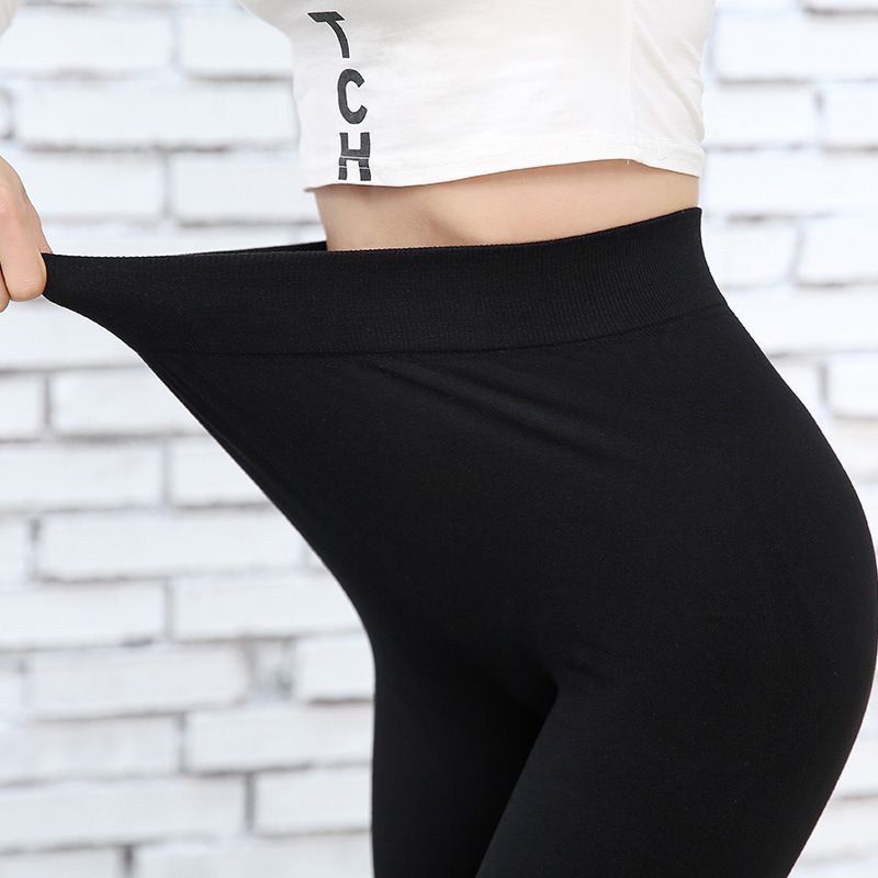 CELANA LEGGING HIGHWAIST MURAH TEBAL PREMIUM HITAM POLOS