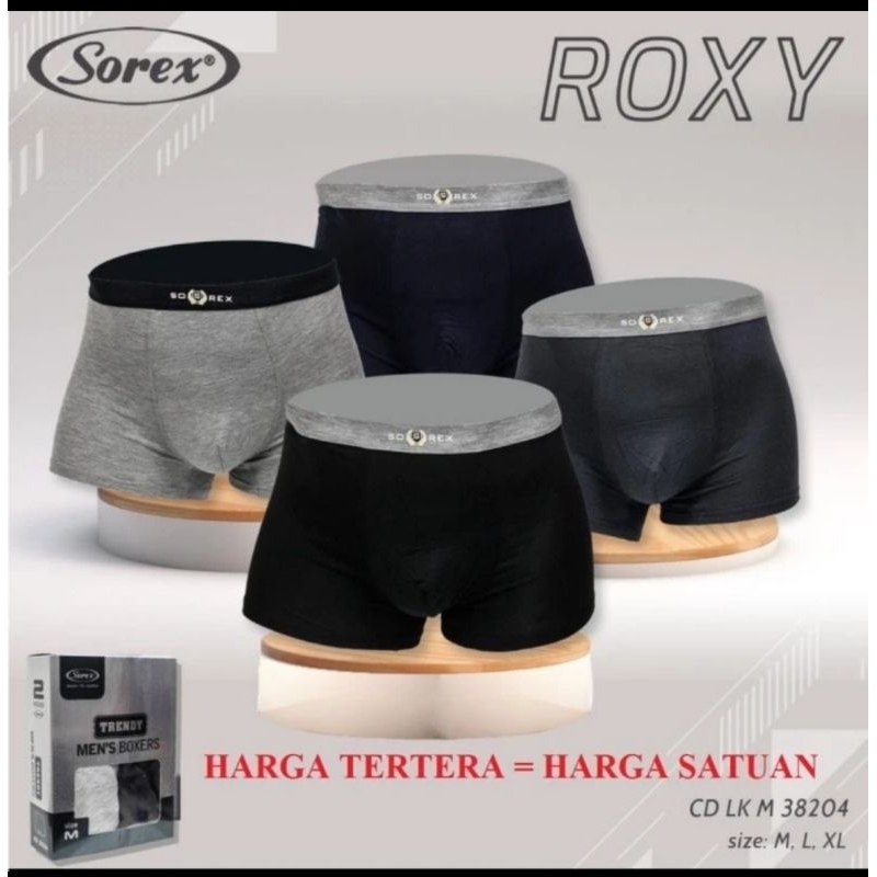 Celana dalam Boxer pria Sorex 38204 (1pcs)