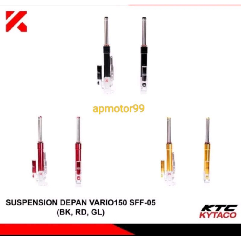 USD UP SIDE DOWN SHOCK DEPAN  VARIO 125/150 BEAT FI SCOOPY FI