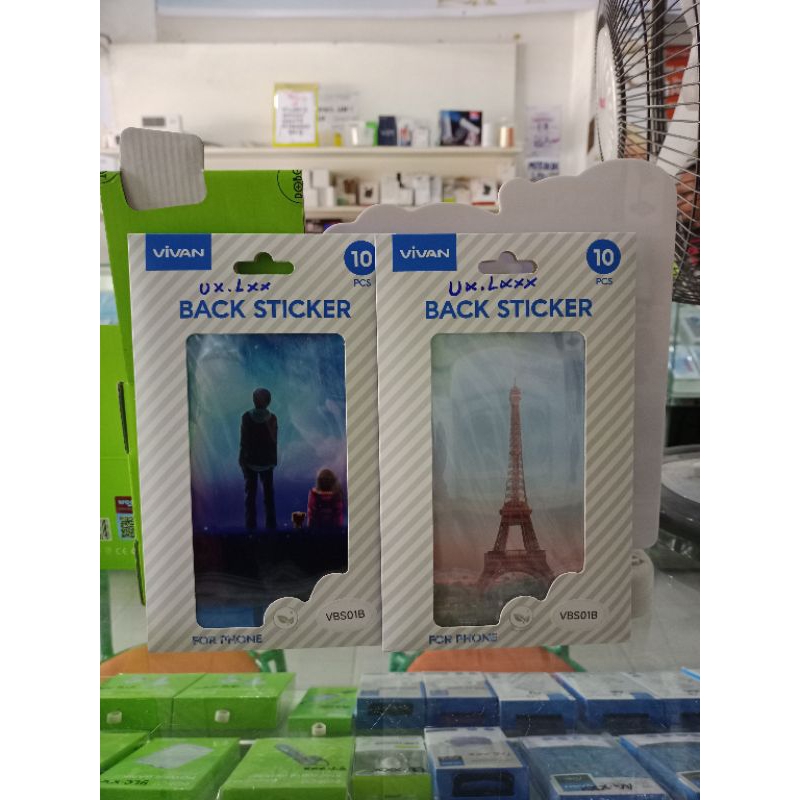 Vivan back sticker headphone VBS01B plasmaponsel