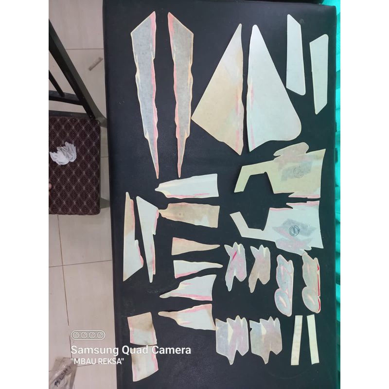 striping sticker original suzuki rgr jumbo full body