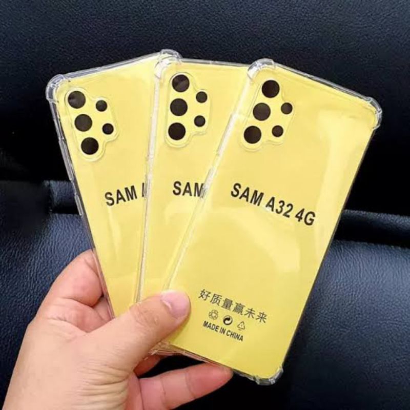 Softcase anti crack case bening Samsung A32 4G