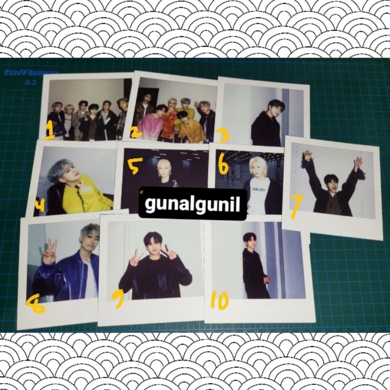 [COD] POLAROID FLASHBACK IKON JINHWAN YUNHYEONG BOBBY DK JUNE CHANWOO PHOTOCARD OFFICIAL