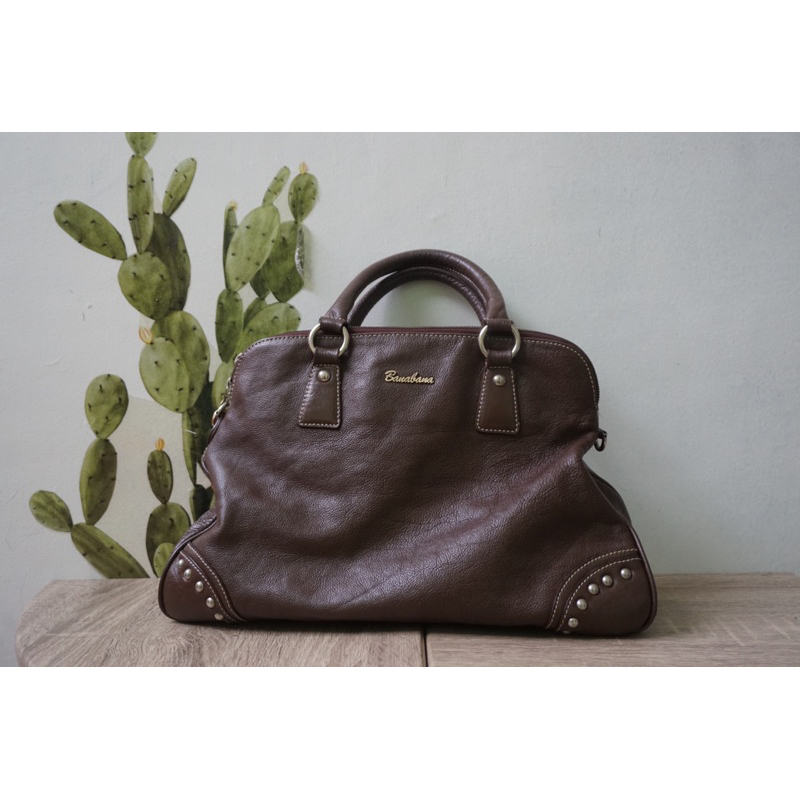 (PRELOVED) Hand Bag | Banabana | Cokelat Tua