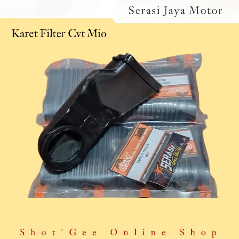 KARET FILTER CVT SARINGAN UDARA MIO SMILE GARNIS SPORTY