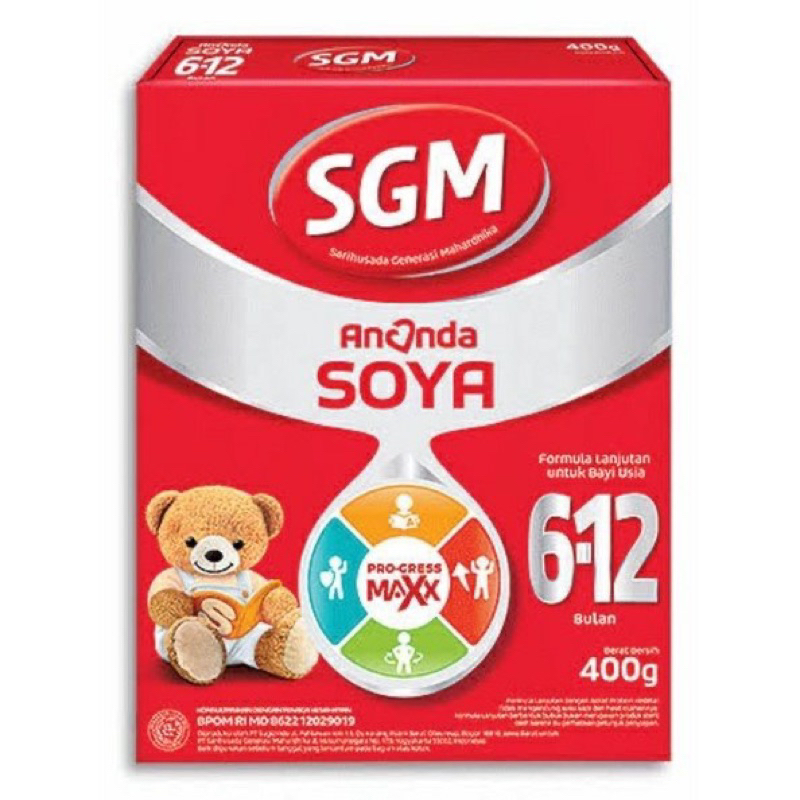 SGM Ananda Soya 6-12 Bulan 400gr
