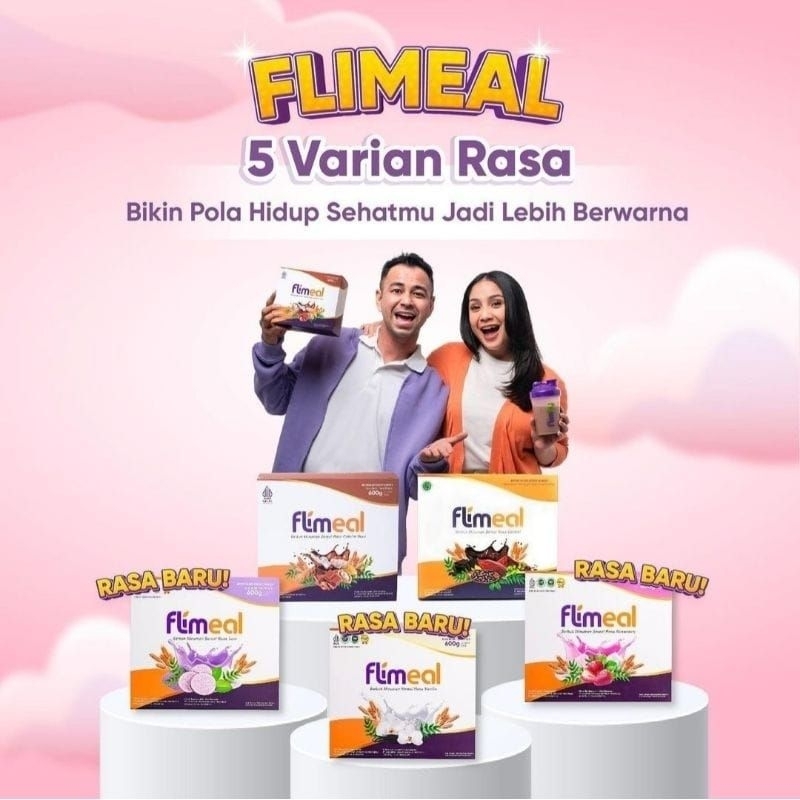 

FLIMEAL 1 BOX 5 RASA (COKELAT • COKELAT SUSU • TARO • VANILLA • STRAWBERRY) Readystock Sereal Nutrisi rendah kalori Medan Jakarta Bisa COD gojek grab. Siap kirim