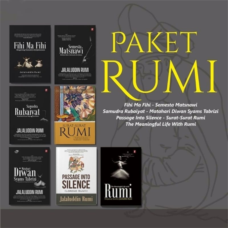 Paket Rumi Jalaluddin Rumi