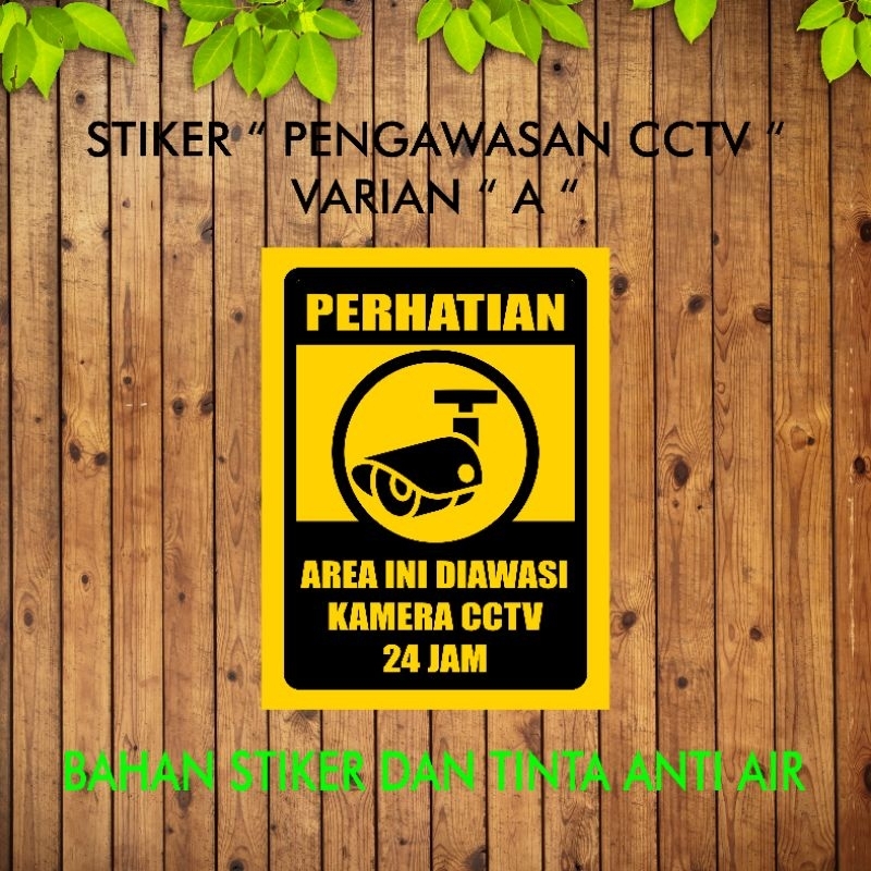 

Stiker cctv Sticker cctv Stiker diawasi cctv Stiker Kamera Cctv Sticker Pengawasan CCTV Area cctv