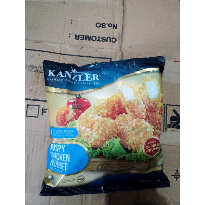 

nugget crispy kanzler 450gram