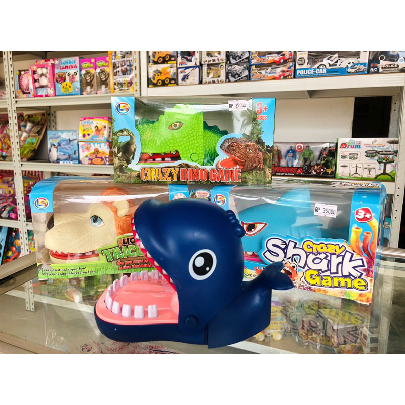 MAINAN BUAYA GIGIT JARI TANGAN