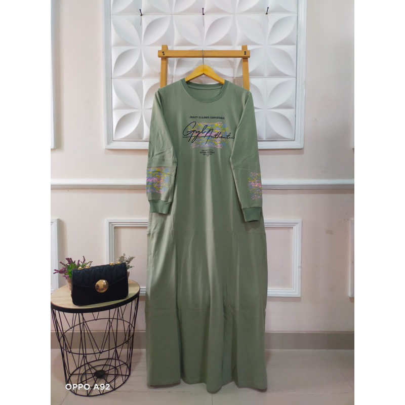 GAMIS WANITA KAOS JUMBO KEKINIAN // DRES WANITA COMBED PREMIUM