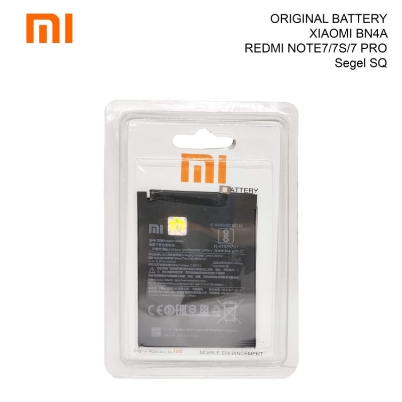 BATTERY REDMI NOTE 7 / REDMI NOTE 7 PRO ORIGINAL - BN4A