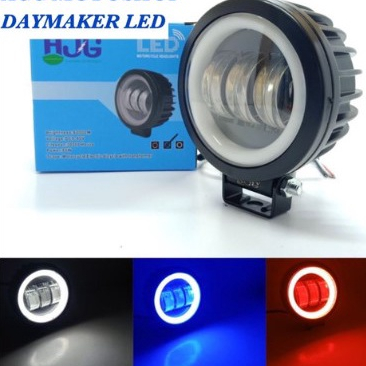 Lampu Tembak Daymaker Sorot LED MT Star CWL 3 Mata Lensa 6D 30watt Cree Angel Eye Round termurah harga satuan