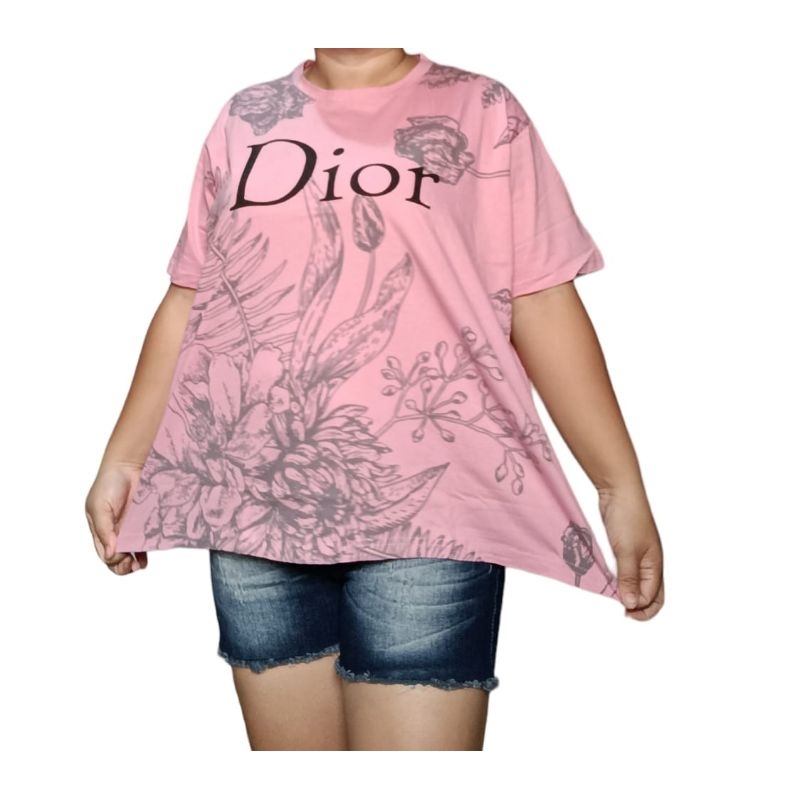 (LD 130cm) XXXXL ATASAN BIGSIZE KAOS WANITA BIGSIZE KAOS JUMBO