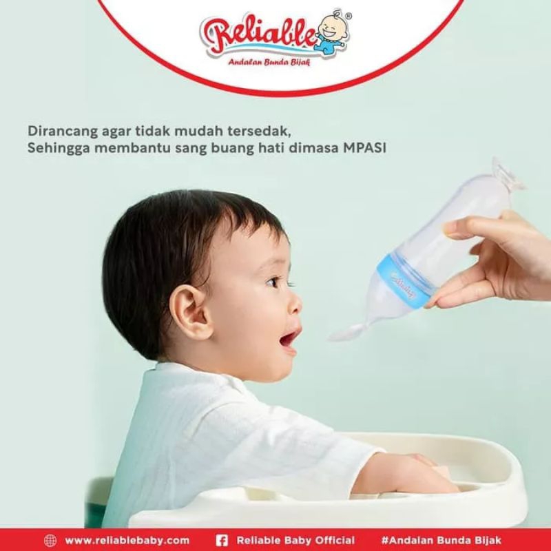 Botol Sendok Silikon Reliable