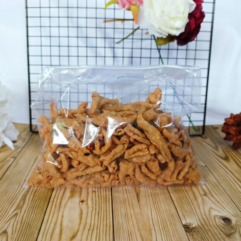 

Kripik usus Crispy Cikruh/Usus Crispy Pedas Kiloan 250gr 500gr