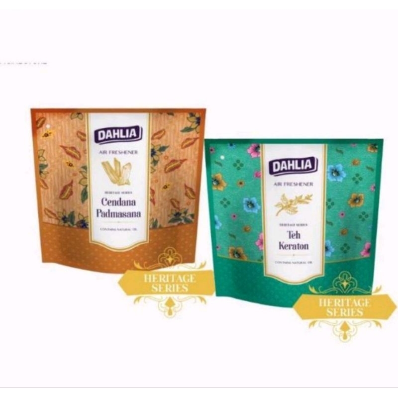 READY PEWANGI RUANGAN VIRAL Dahlia Gantung Air Freshener Teh Keraton Cendana Heritage Series Pewangi Ruangan Mewah