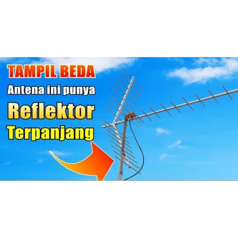 Antena Digital WCOM GETMECOM Outdor Reflektor Panjang