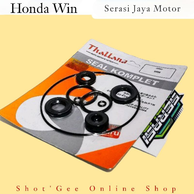 SIL SEAL SET OLI SEAL SET KOMPLIT HONDA WIN