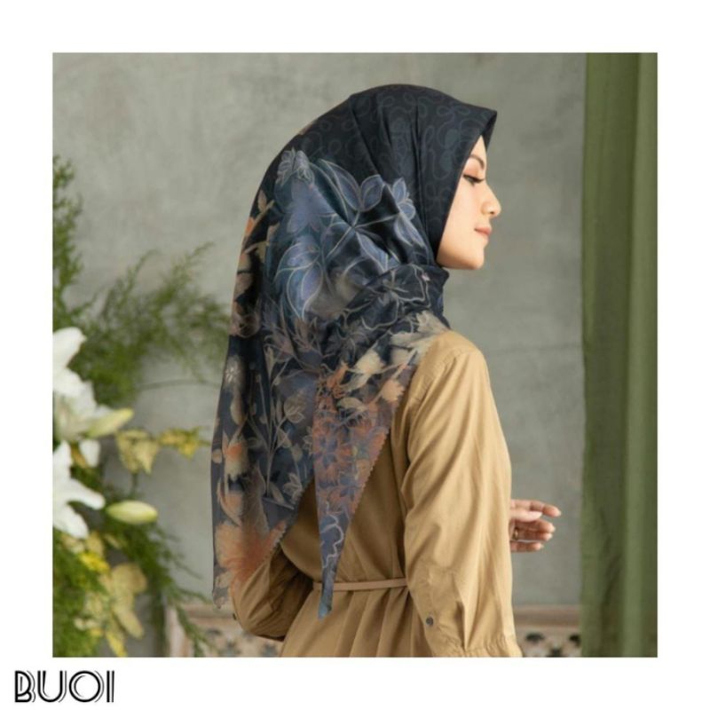 HIJAB SEGI EMPAT MOTIF LASERCUT