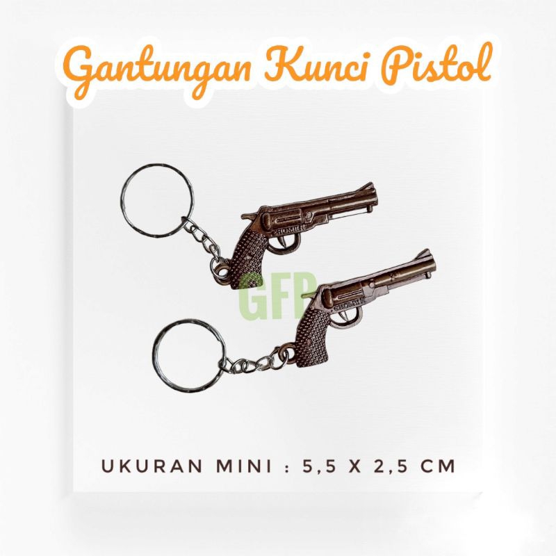 Gantungan Kunci Handmade Gitar Dompet Pistol Vespa Motor Gajah Bulan Anting Mini - Ganci Souvenir Murah