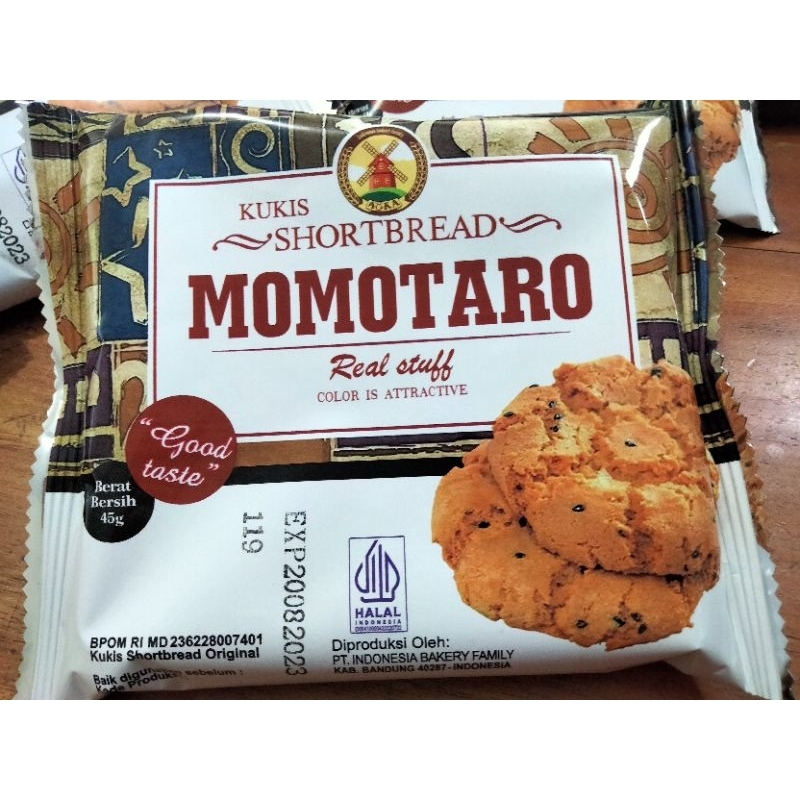 

Kukis Shortbread MOMOTARO 45g/Kue Kering/AOKA kukis