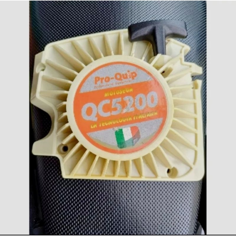 Recoil Starter / Engkol Mesin Chainsaw Pro Quip tipe QC 5200/ QC 6800 / QC 7800 X