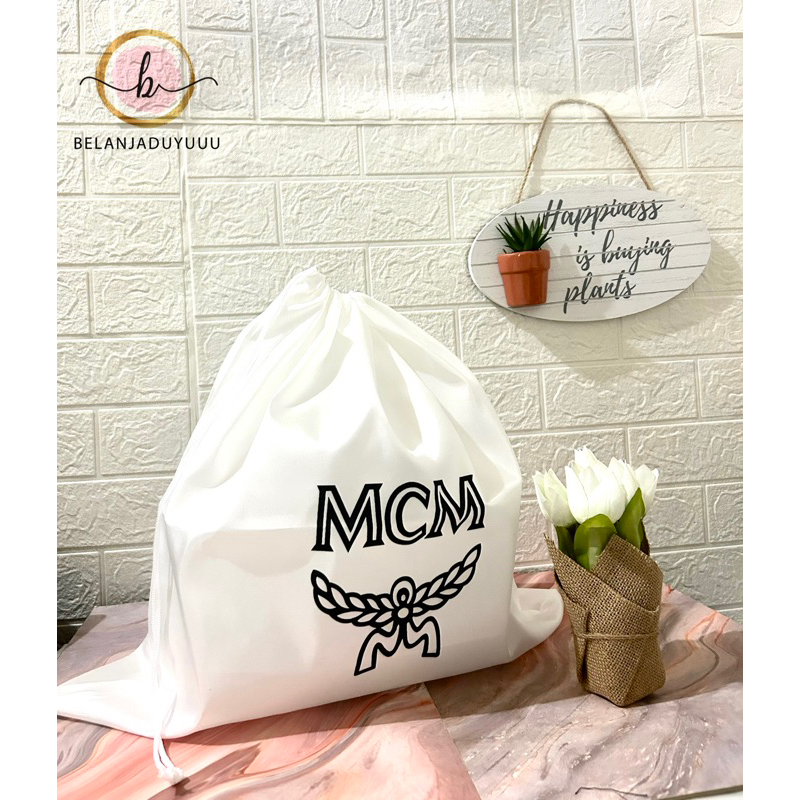 Dustbag MCM SATIN Sarung Tas Pelindung Debu Db Branded