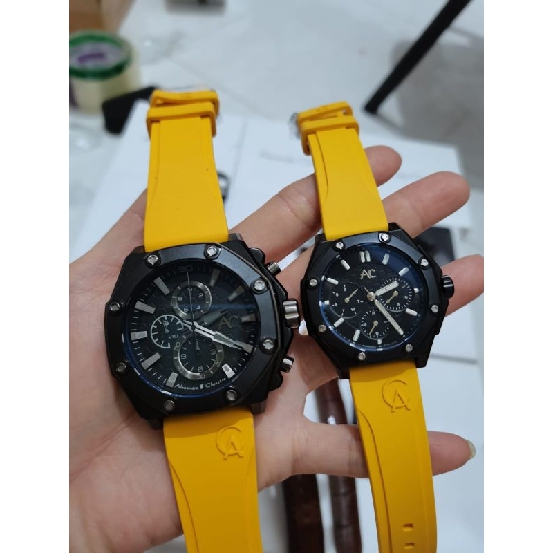 Alexandre Christie AC 9601 /ac9601 AC Collection Jam Tangan Couple Original Garansi Resmi 1 Tahun