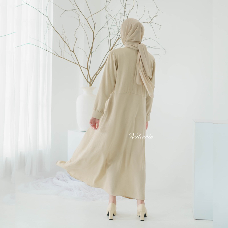 A Line Basic Maxy Dress Valiable