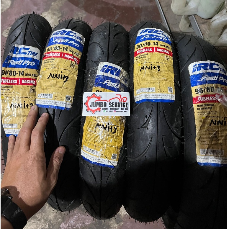 IRC FASTI PRO 90/80-14 SOFT COMPOUND